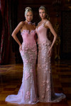Portia and Scarlett PS26911E Beaded V-Neck Sleeveless Dress
