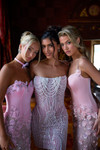 Portia and Scarlett PS26911E Beaded V-Neck Sleeveless Dress