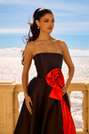 Portia and Scarlett PS26913E Satin Strapless A-Line Dress