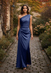 Morilee Bridesmaid 3030031 Luxe Satin One Shoulder Dress
