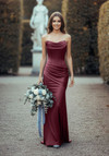 Morilee Bridesmaid 3030032 Luxe Satin Strapless Fitted Dress