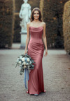 Morilee Bridesmaid 3030032 Luxe Satin Strapless Fitted Dress