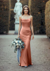 Morilee Bridesmaid 3030032 Luxe Satin Strapless Fitted Dress