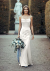 Morilee Bridesmaid 3030032 Luxe Satin Strapless Fitted Dress
