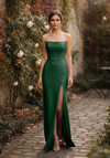 Morilee Bridesmaid 3030033 Chiffon Strapless A-line Dress