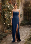 Morilee Bridesmaid 3030033 Chiffon Strapless A-line Dress