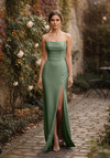 Morilee Bridesmaid 3030033 Chiffon Strapless A-line Dress