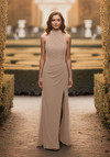 Morilee Bridesmaid 3030034 Chiffon Halter Neck A-line Dress