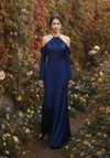Morilee Bridesmaid 3030036 Luxe Satin Halter Neck Dress