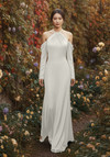 Morilee Bridesmaid 3030036 Luxe Satin Halter Neck Dress
