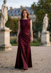 Morilee Bridesmaid 3030037 Satin Bateau Neck Fitted Dress