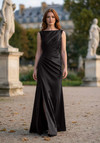 Morilee Bridesmaid 3030037 Satin Bateau Neck Fitted Dress