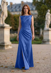 Morilee Bridesmaid 3030037 Satin Bateau Neck Fitted Dress