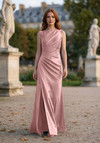 Morilee Bridesmaid 3030037 Satin Bateau Neck Fitted Dress