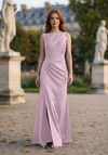 Morilee Bridesmaid 3030037 Satin Bateau Neck Fitted Dress