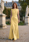 Morilee Bridesmaid 3030037 Satin Bateau Neck Fitted Dress