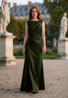 Morilee Bridesmaid 3030037 Satin Bateau Neck Fitted Dress