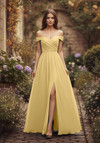 Morilee Bridesmaid 3030039 Chiffon Off Shoulder A-line Dress