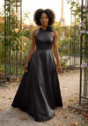 Morilee Bridesmaid 3030041 Satin Halter Neck A-line Dress