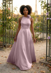 Morilee Bridesmaid 3030041 Satin Halter Neck A-line Dress