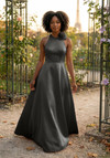 Morilee Bridesmaid 3030041 Satin Halter Neck A-line Dress