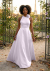 Morilee Bridesmaid 3030041 Satin Halter Neck A-line Dress