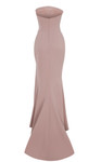 MNM Couture B1171 Rayon Crepe Straight-Across Neck Dress