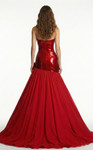 MNM Couture B1216A Strapless Sleeveless Evening Long Gown
