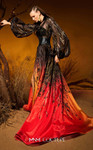 MNM Couture F02979 Off-shoulder V-neck Long-sleeve Gown