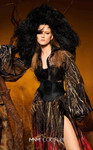 MNM Couture F02979 Off-shoulder V-neck Long-sleeve Gown