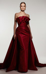 MNM Couture F03006 Satin Strapless Floor-length Evening Gown