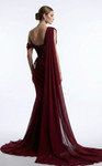 MNM Couture F03017 Sequined Asymmetrical One-shoulder Gown