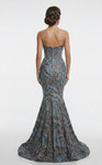 MNM Couture F03018 Beaded Sweetheart Neck Strapless Gown