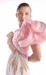 MNM Couture G2120 Satin Embellished Blooming Shoulders Gown