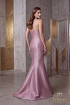 Terani Couture 262E7072 Stretch Mikado Floral Strapless Gown