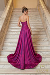 Terani Couture 262E7082 Tafetta Straight Neck Strapless Gown