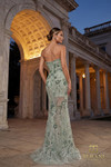 Terani Couture 262GL7176 Tulle Beads Illusion Strapless Gown