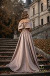 Terani Couture 262M7271 Mikado Portrait Off-Shoulder Gown