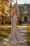 Terani Couture 262M7297 Mikado Off-Shoulder Two-Piece Gown
