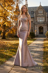 Terani Couture 262M7297 Mikado Off-Shoulder Two-Piece Gown