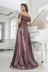 Terani Couture 262M7326 Mirror Organza Overskirt A-line Gown