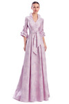 Alexander by Daymor 3311F26 Crossover Shrt Geo Cuffs Gown