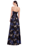 Alexander by Daymor 3316F26 Rosette Drape Strapless Gown
