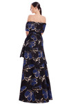 Alexander by Daymor 3316F26 Rosette Drape Strapless Gown