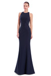 Alexander by Daymor 3317F26 Stones Embellished Halter Gown