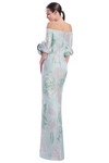 Alexander by Daymor 3323F26 Off-shoulder Draped Cuffs Gown