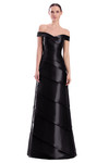 Alexander by Daymor 3328F26 Tiered Off-Shoulder A-line Gown