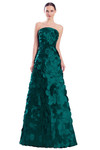 Alexander by Daymor 3329F26 3D Petals Strapless Ballgown