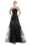 Alexander by Daymor 3330F26 Bustier Lace Strapless Gown