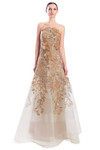 Alexander by Daymor 3330F26 Bustier Lace Strapless Gown